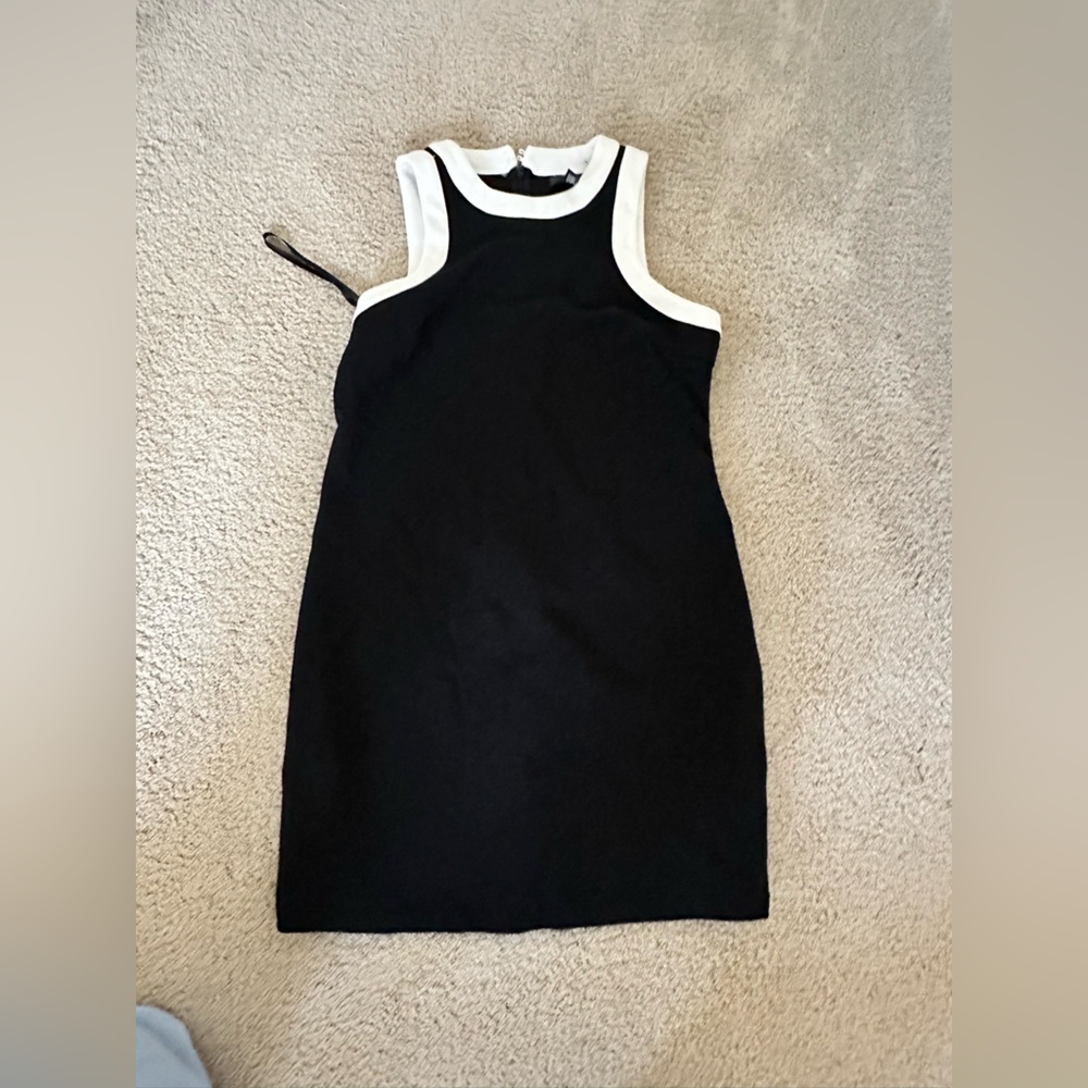 Aqua Monochrome Knit Top